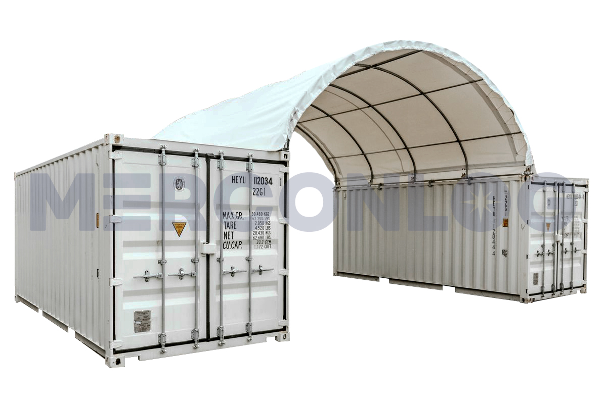 20' Container-Überdachung
